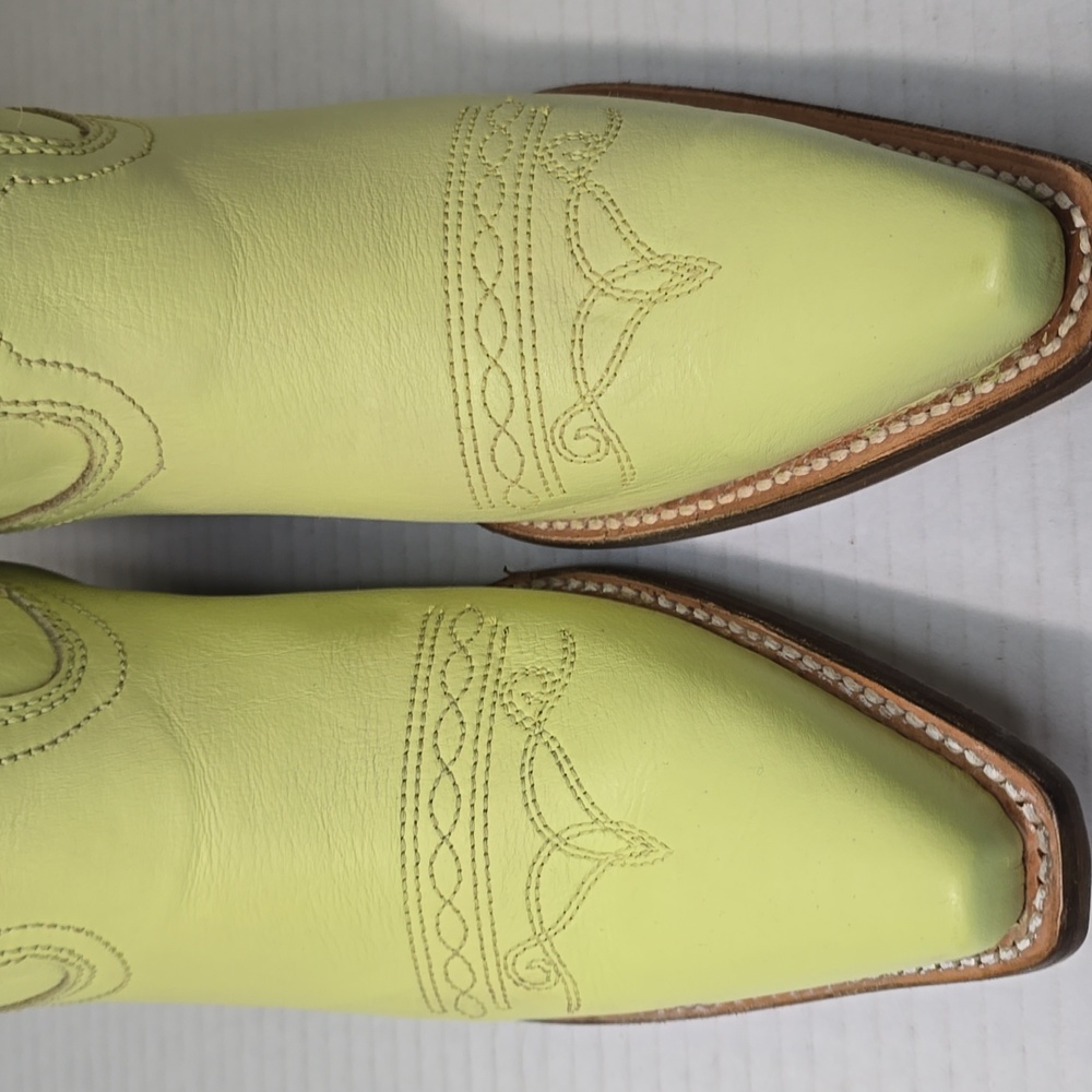 Corral Yellow Embroidery Western Cowboy Boots Z5118 - Picture 3 of 11